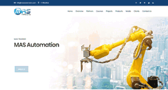 Desktop Screenshot of masautomation.com